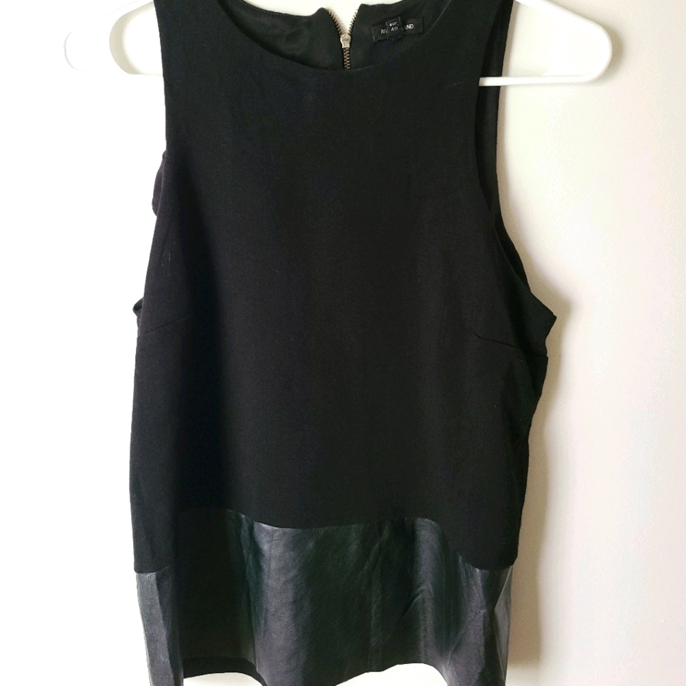 River Island Black Tank